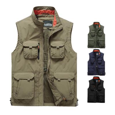 China Wholesale Black Vest Man Plus Size Men QUICK DRY Cargo Vest for sale