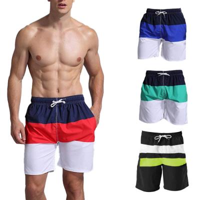 China Fashion Sustainable Custom Color Block Men Plus Size Shorts Mens Fitness Running Breathable Training Short Pants for sale