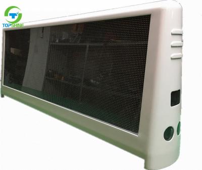 China P5 outdoor taxi led display top / led taxi to show led car roof top display screen for advertising for sale