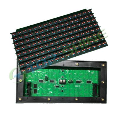 China Outdoor TS DIP P16 Dual Color Led Module Outdoor Module Dual Colors 2R1G LED Tri-Color LED Display for sale