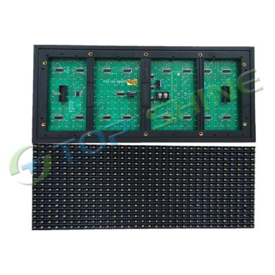 China OUTDOOR Outdoor Led Display Module DIP P10 Single Green Color LED Module for sale