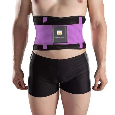 China Adjustable Logo Waist Protector Adjustable Custom Support Belt Comfortable To Wear for sale