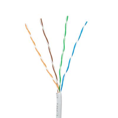 China Copper / As Factory Price 25awg CCA Cat 5e Network Cable Guangdong FTP Cat5 Cable 305m Pure Copper Communication Cables for sale