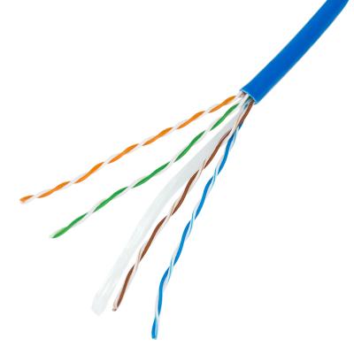 China Copper / Since Lan Cable Cat 6 UTP Network Cable 305 Meter Indoor Telecommunication Cable Production And Sales for sale