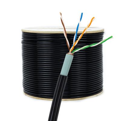 China CCA Factory Production Outdoor SFTP Cat5e Lan Cable Outdoor Ethernet Lan Cat5e 305m Roll for sale