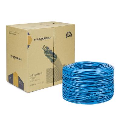 China Copper/since sales wholesale 23awg 305m UTP cat6 cable LAN Ethernet network cable for sale