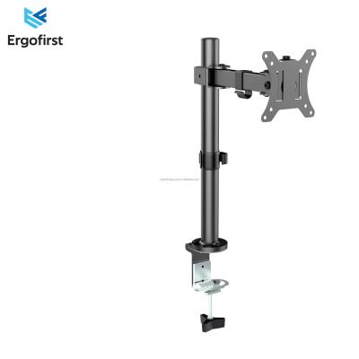 China Steel Tilt Mount TV Bracket Bracket Frames Motorized Ceiling Mount Down Wall Metal Laptop Stand Slim Desk Stand for sale