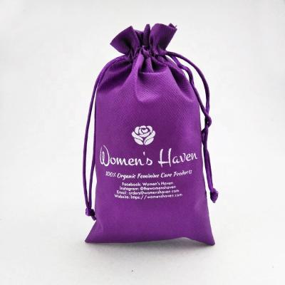 China Custom Non Woven Gift /Jewelry Goods /other Goods Jewelry Drawstring Gift Pouch for sale