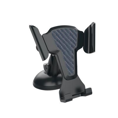 China 360 Degree Rotating 360 Degree Rotation Carbon Fiber Dash Board Gravity Car Phone Mount for sale