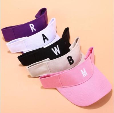 China COMMON Wholesale Factory Price Increasing Tennis Mens Womens Summer Brim 100% Cotton Golf Sun Visor Outdoor Short Hat for sale