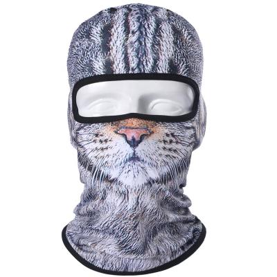 China JOINT 3D Face Mask Quick Dry Magic Animal Print Anti UV Bandanas Scarf Headwear Full Coverage Balaclava Hat for sale