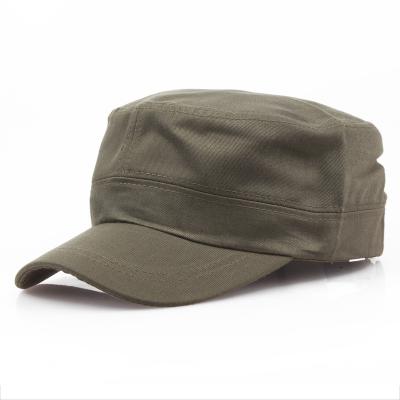 China breathable & Summer Waterproof Casual Flat Cap Hat Men Women Military Army Covers Cadet Hats For Male Female for sale