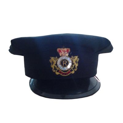 China breathable & Waterproof marching band hat, men army uniform military hat for sale