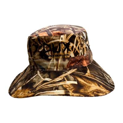 China Headwear For Men Bucket Hunting Hats Camouflage Mesh Fishing Hat for sale