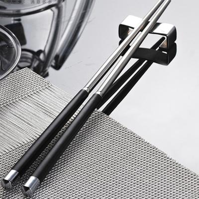 China Viable factory wholesale price metal sushi stainless steel custom chinese japanese korean chopsticks for sale