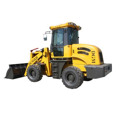 China Chinese Drive Mini 2 Ton 4 Wheel Front Wheel Loader For Agricultural Home Use And Construction for sale