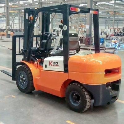 China Construction worksÂ   big discount promotion forklift K30 3t diesel forklift with japanese engine for sale