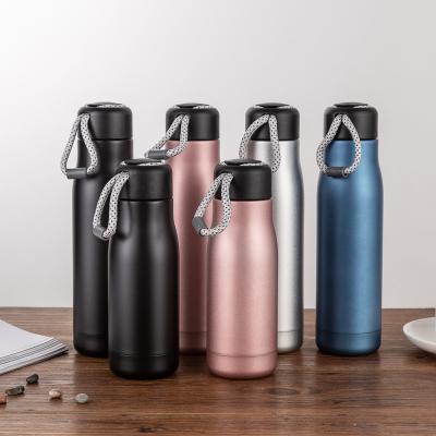 China Wholesale Fayren Leak Proof Double Wall Stainless Steel Vacuum Thermal Sport Viable Sealed Insulated Hot Drinking Water Bottle for sale