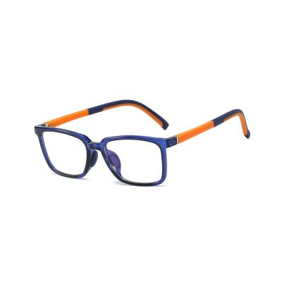 China BLONGU TR90 Blue Light Blocking Kids Anti-blue Light Glasses Fashion Kids Anti Blue Light Glasses Frames For Boys And Girls for sale