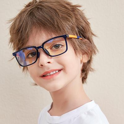 China Blue Light Blocking BLONGU Kids Glasses Hot Selling Blue Light Children Glasses Anti Sight Computer Glasses TR90 for sale