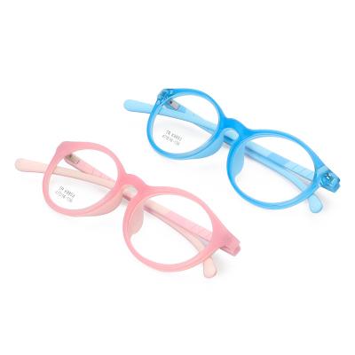 China 2021BLONGU Cute Children's Blue Light Blocking Optical Glasses Frames Anti Blue Light TPU High Quality Glasses for sale