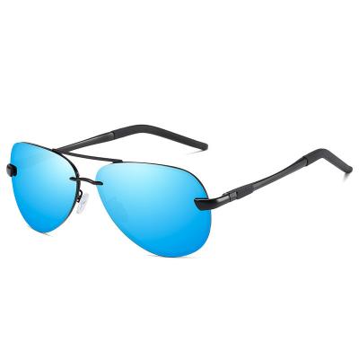 China Sunglases Gafas De Sol Fashion Men Sunglasses 2021 Fashion Sunglasses Alloy Aluminum Frame Polarized Pilot Women Sunglasses For Men for sale