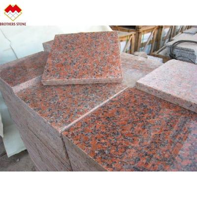 China Customized sale red best size modern prefab granite countertop g562 maple leaf granite tile 60*40 for sale