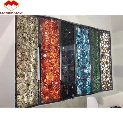 China China factory wholesale luxury natural color lapis lazuli kitchen tile background wall panel for sale