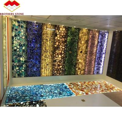 China China custom design interior decoration luxury natural color lapis lazuli kitchen tile background wall panel for sale