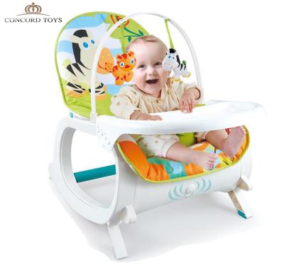 China Soft Toy Multifunctional Children Chair Baby Rocking Chair with Music and Lights Hot Popular Portable Baby Rocker Baby Bouncer Safe Chair for sale