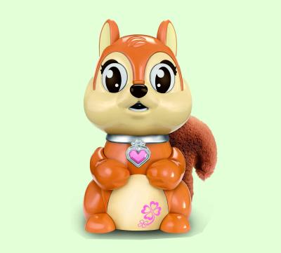 China Best Selling Carryover Cartoon Aimal Toy For Kids Multifunctional Battery Operated Smart Squirrel Toys Funny Electronic Toy For Children BO1406270 for sale