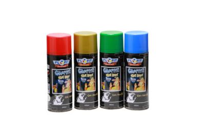 China Graffiti Street Art Mural Spray Paint 400ml Liquid Coating Tinplate Can PLYFIT à venda