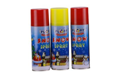 China PLYFIT Party Snow Spray 250ml Environment Protect For Christmas Festival Decoration for sale