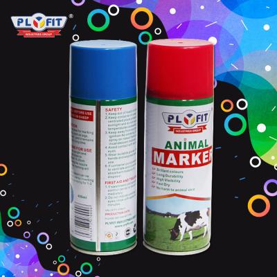 Cina l'indicatore animale 500ml spruzza la pittura ad olio di colore fluorescente per l'identificazione del bestiame delle pecore in vendita