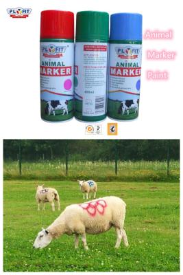 China Plyfit Tiermarkerfarbe 500 ml Aerosol Sprayfarbe für Schweine / Schafe / Pferdeschwanz zu verkaufen