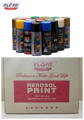 China Industrial Aerosol Acrylic Spray Paint Wall Metal Coating Graffiti Automotive Car Spray Paint for sale