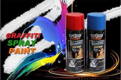 China ECO Acrylic based 400ml Graffiti Spray Paint More Than 100 Colors for sale