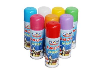 China Children's Party Tinplate Can TUV 250ml Artificial Snow Spray for sale