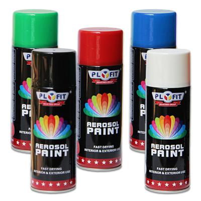 China 400ml Lacquer Aerosol Spray For Glass Leather Ceramics Plastics for sale