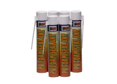 China One Component Expanding Polyurethane Foam Spray 750ML PU Foam Spray For Window for sale