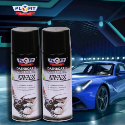 China Cockpit Spray Leather Polish 400ml Dashboard Wax Spray For Automotive for sale