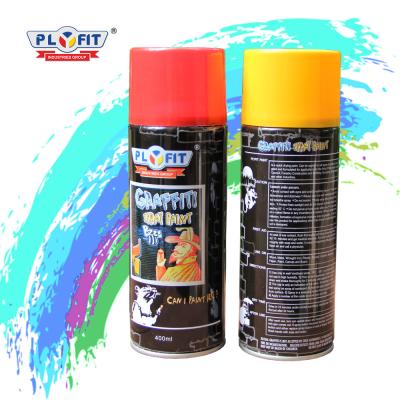 China Washable Aerosol Spray Graffiti Spray Paint For Multi Purpose Color Paints for sale