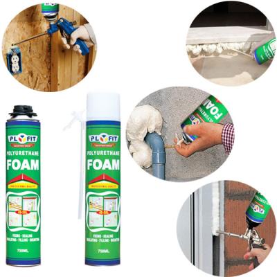 China SGS 750ml Polyurethane Foam Spray House Insulation Expanding Spray for sale