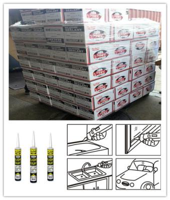 China Marmorsteinsilikon-Fenster-Dichtungsmittel-wasserdichtes klebendes Dichtungsmittel zu verkaufen