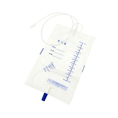 China Medical Services Chinese Brand Disposable Medical Drainage 100ml Medical Bags With Urine Meter for sale