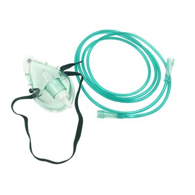 China Factory Sale Flexible Adults Portable Oxygen Mask Lightweight Adjustable Types for sale