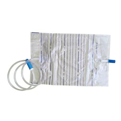 China Medical Health Services Quality Assurance 1000ml 2000ml Medical Disposable Urine Bag For Women for sale