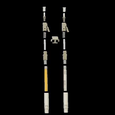 China FTTH MM LC 2.0 Duplex Fiber Optic Connector for sale