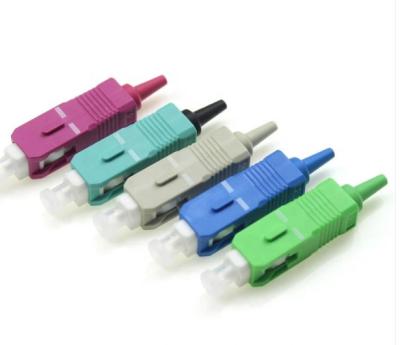 China FTTH SC Fiber Optic Connector SM&MM for sale