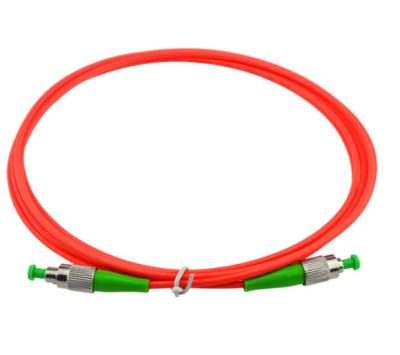 China Simplex Telecommunication FC SM Fiber Optic Patch Cord for sale